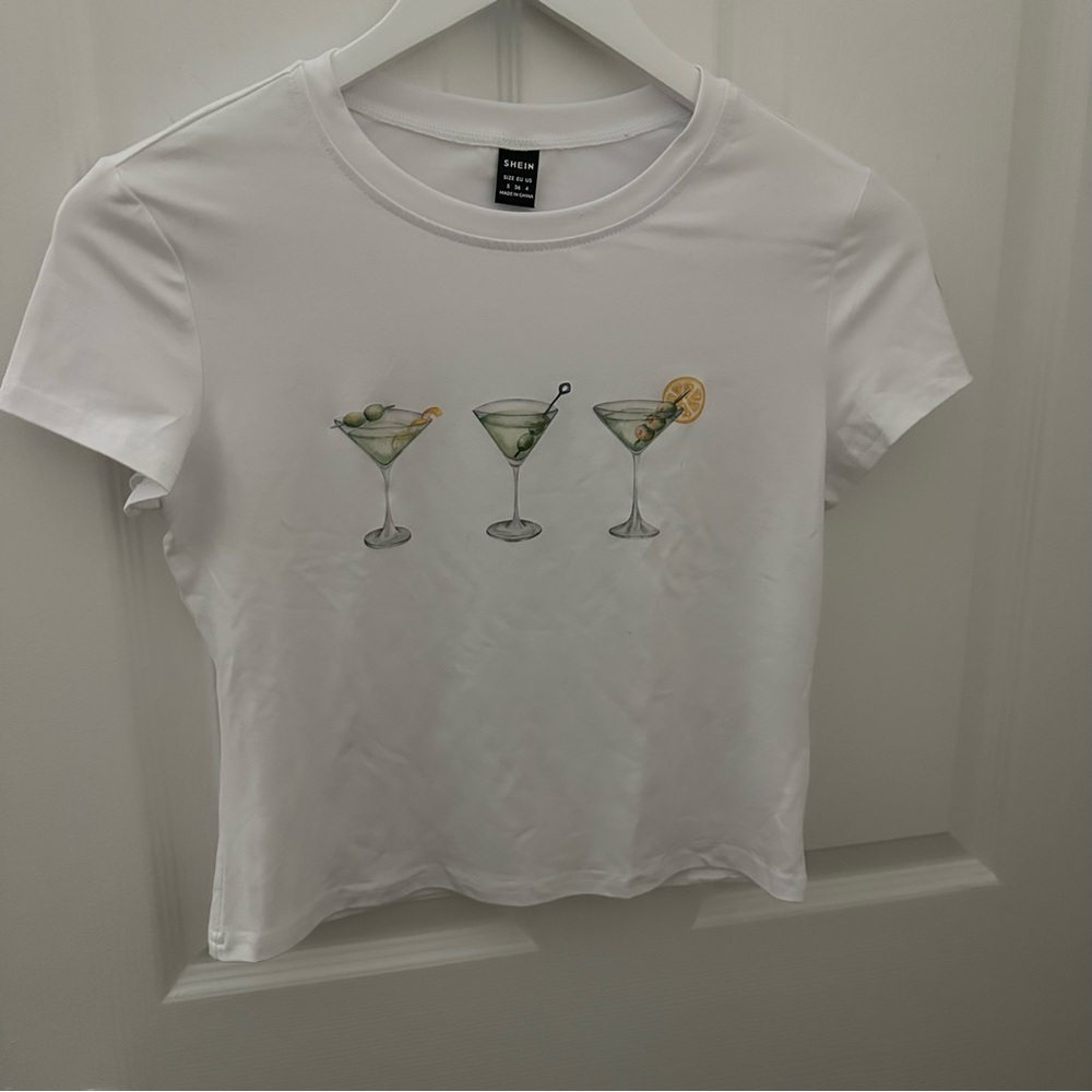 White Decal Shirt